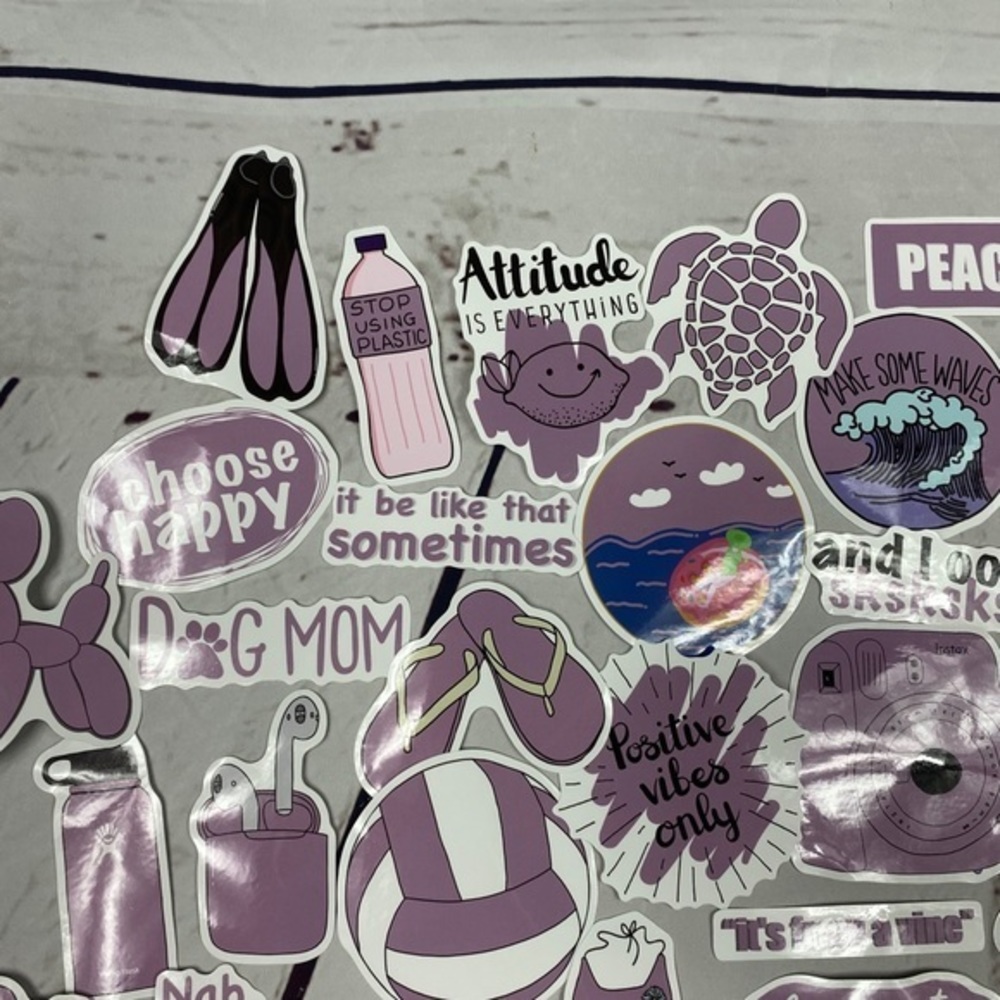 Purple Themed Sticker Bundle‎ - Picture 6 of 9
